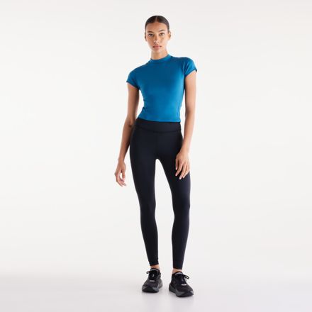 NB Define Fitted T-Shirt, BLACK, WT51126STS