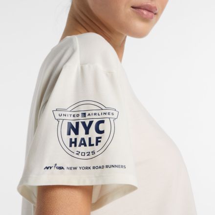 United Airlines NYC Half Relaxed Graphic T-Shirt
