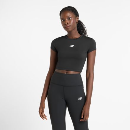 NB Harmony Fitted T-Shirt, BLACK, WT51134BK