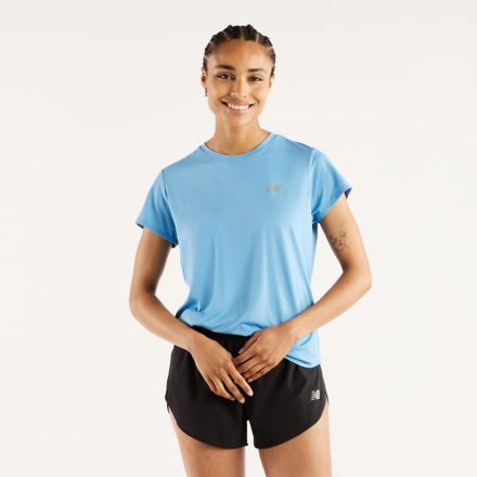 Sport Core Heather T-Shirt, ANALOG BLUE, WT51143NBE