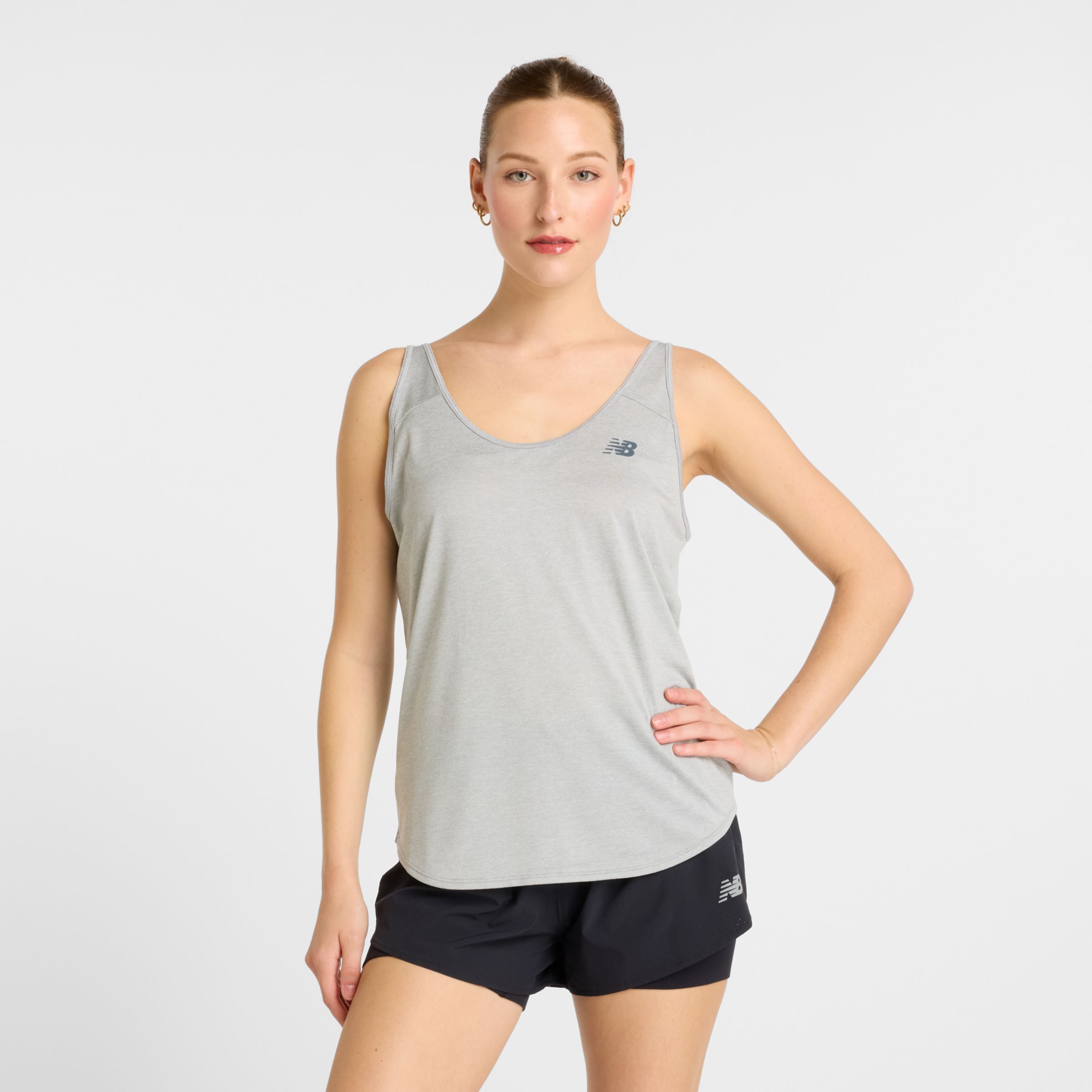 

New Balance Women's Sport Heather Tank Grey - Grey