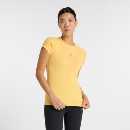 Jacquard Slim T-Shirt, CLEMENTINE, WT51223CEE