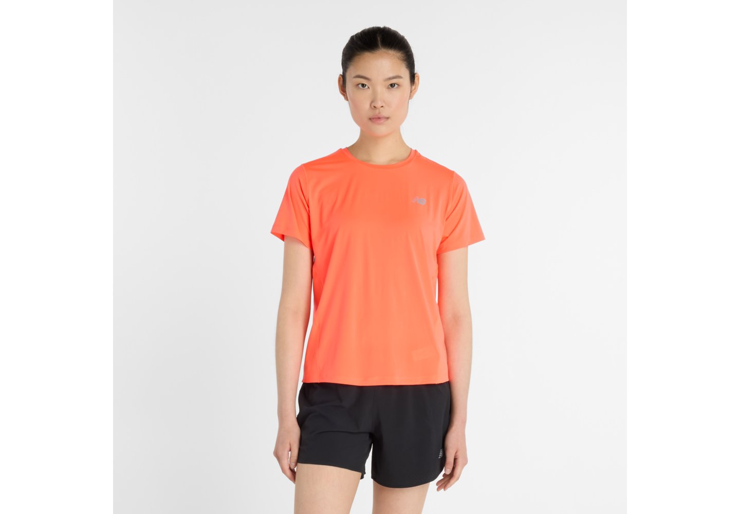 New Balance Race Day T-Shirt in Urgent Red — photo 1 of 1