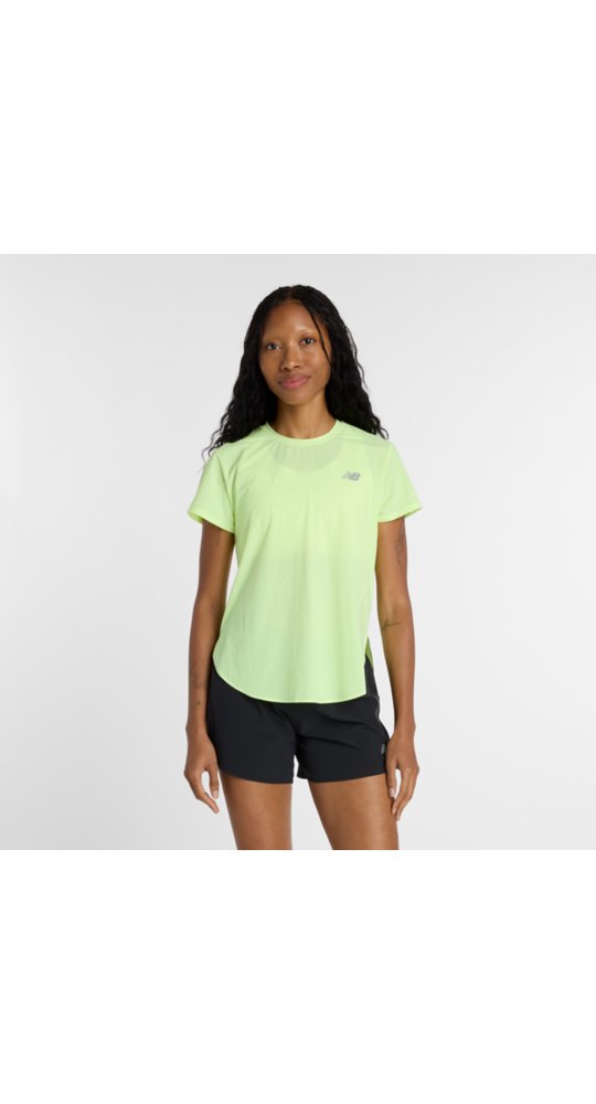 New Balance Race Day Ultra Light T-Shirt in Black