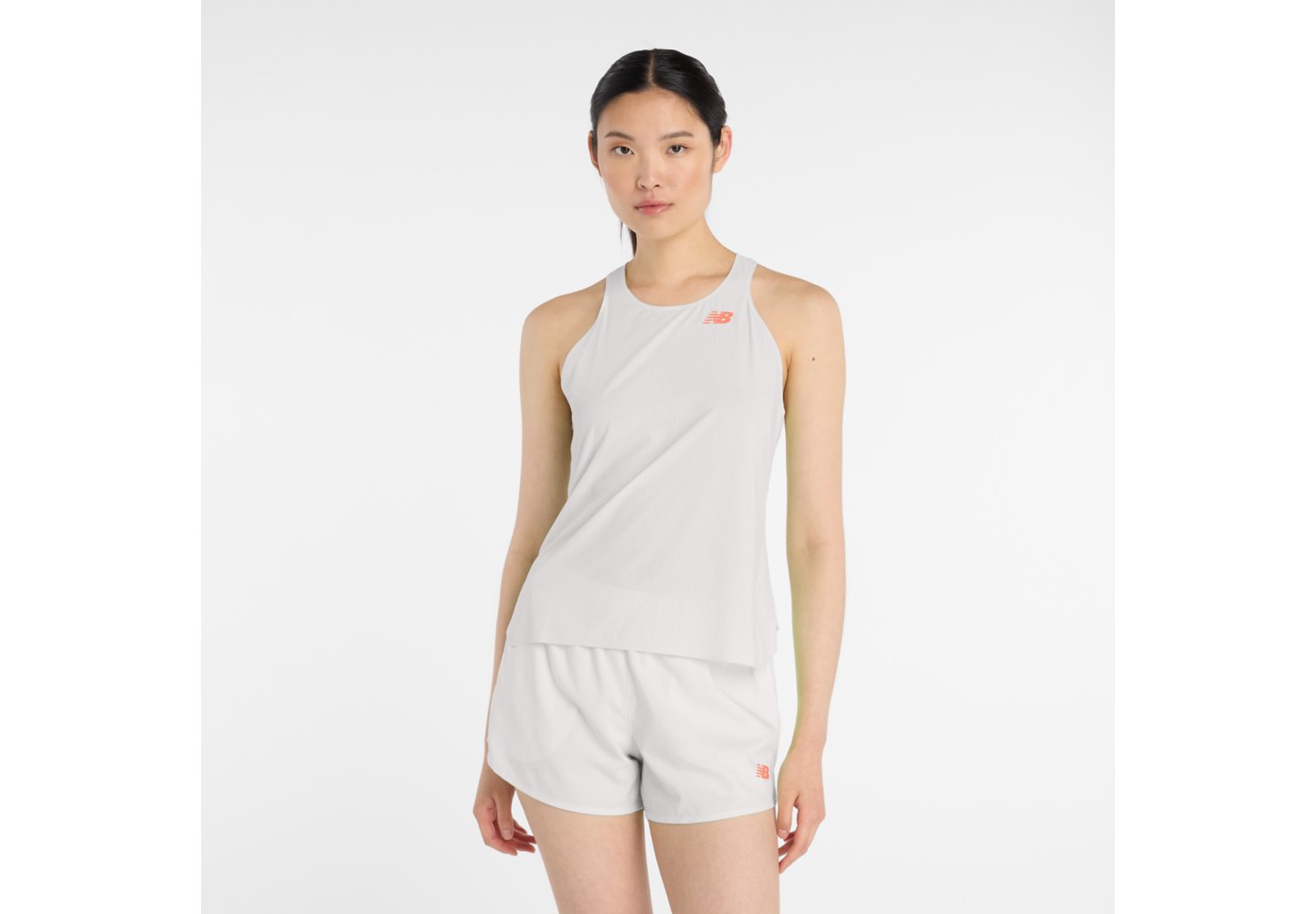 New Balance Race Day Ultra Light Singlet in Grey Matter — photo 1 of 1