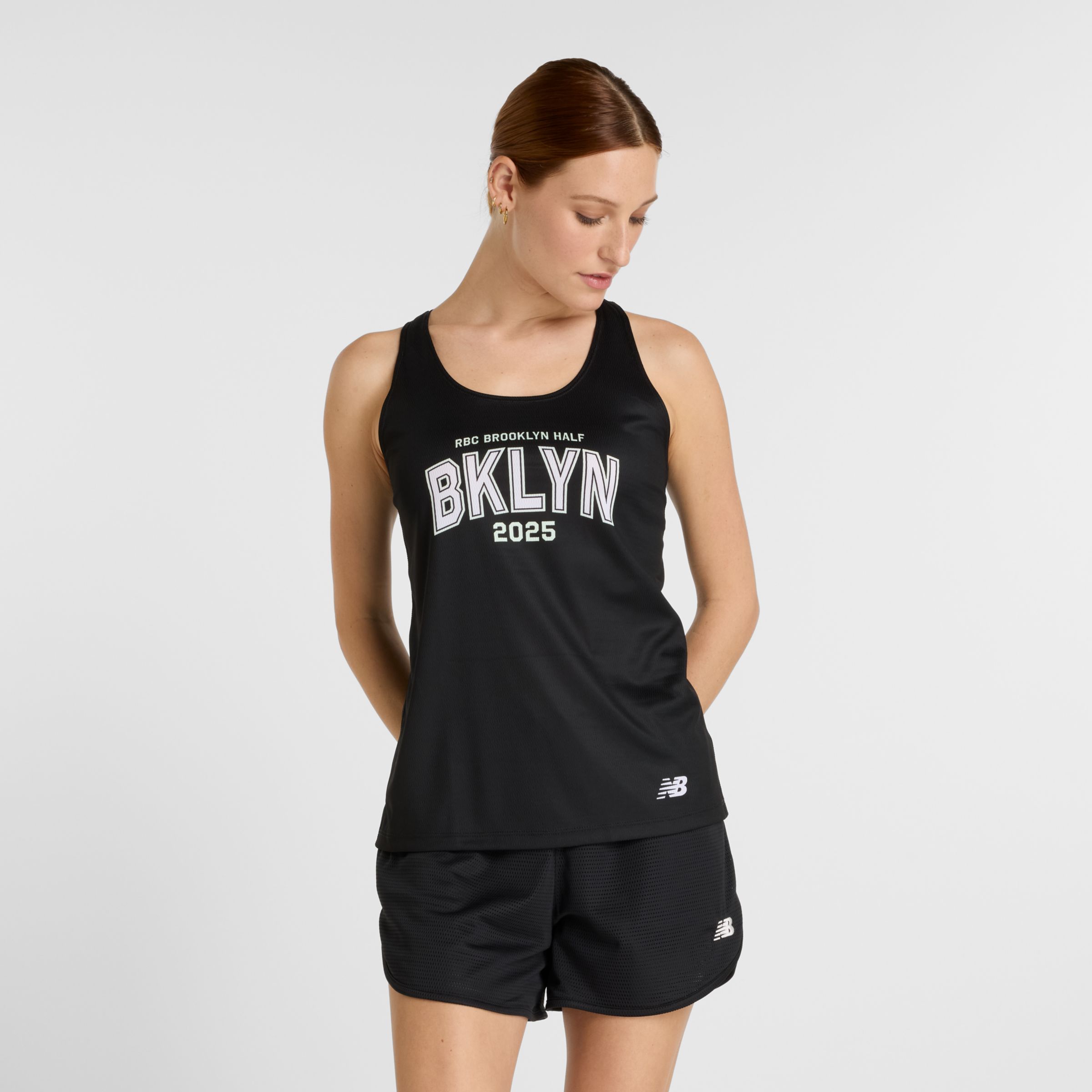 

New Balance Women's RBC Brooklyn Half Run Singlet Black - Black