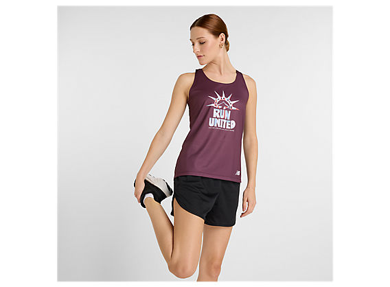 United Airlines NYC Half Run Singlet - New Balance United Airlines NYC Half Run Singlet - New Balance
