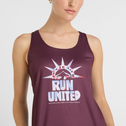 United Airlines NYC Half Run Singlet