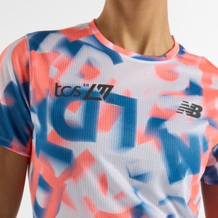 売れ筋商品|||ニューバランス Tシャツ レディース トップス LONDON MARATHON ATHLETICS GRID 1/2 ZIP - Long sleeved top - ice blue ニューバランス レディース Tシャツ トップス LONDON MARATHON