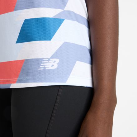 United Airlines NYC Half Printed Run Singlet