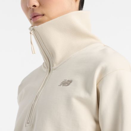 new balance golf】ストレッチ 撥水 ハーフジップ スタンドカラー ニット プルオーバー (MENS WORLD)