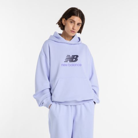 Женские худи New Balance Athletics French Terry Logo Hoodie