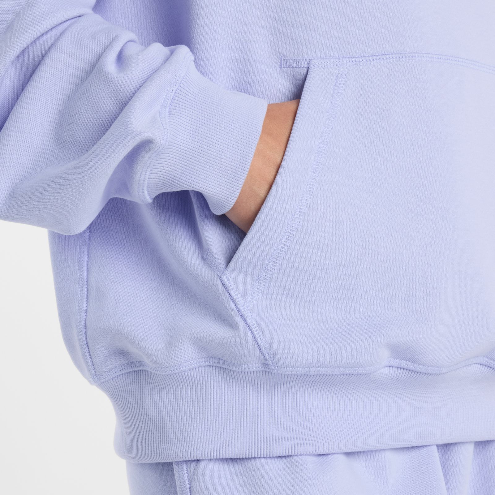 Женские худи New Balance Athletics French Terry Logo Hoodie — фото 5