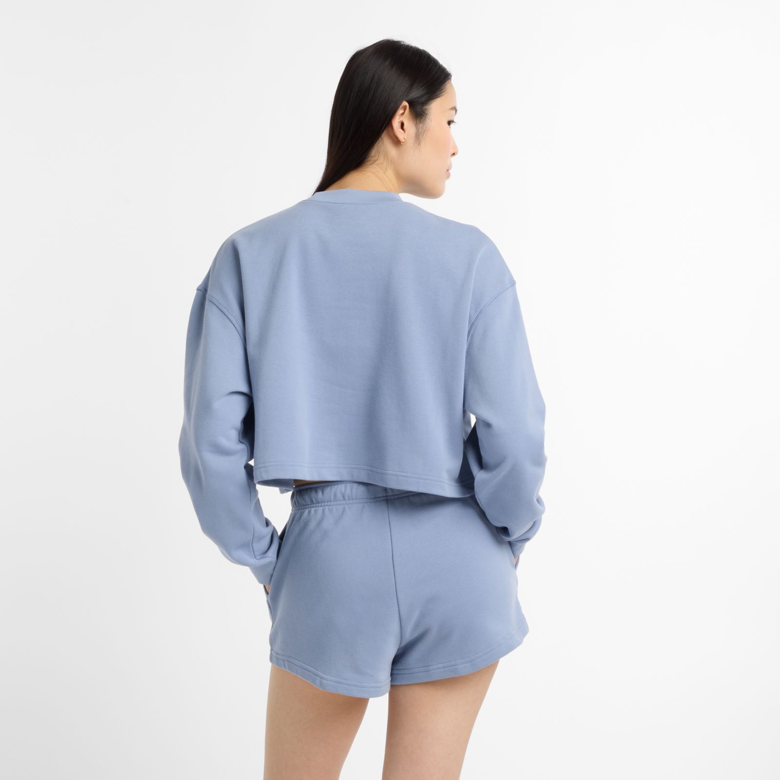 Женские худи New Balance Coastal Fleece Crew — фото 4