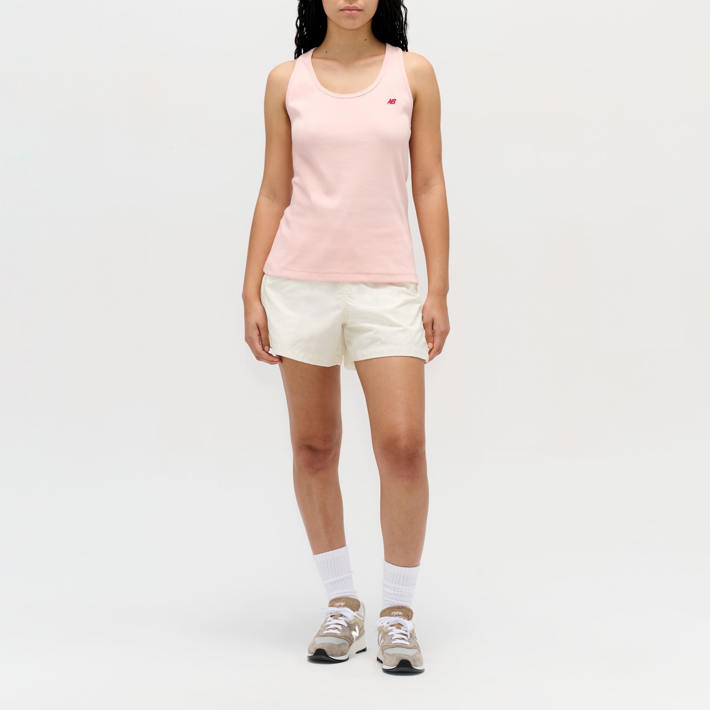 Made in USA Ribbed Tank (Fitted)