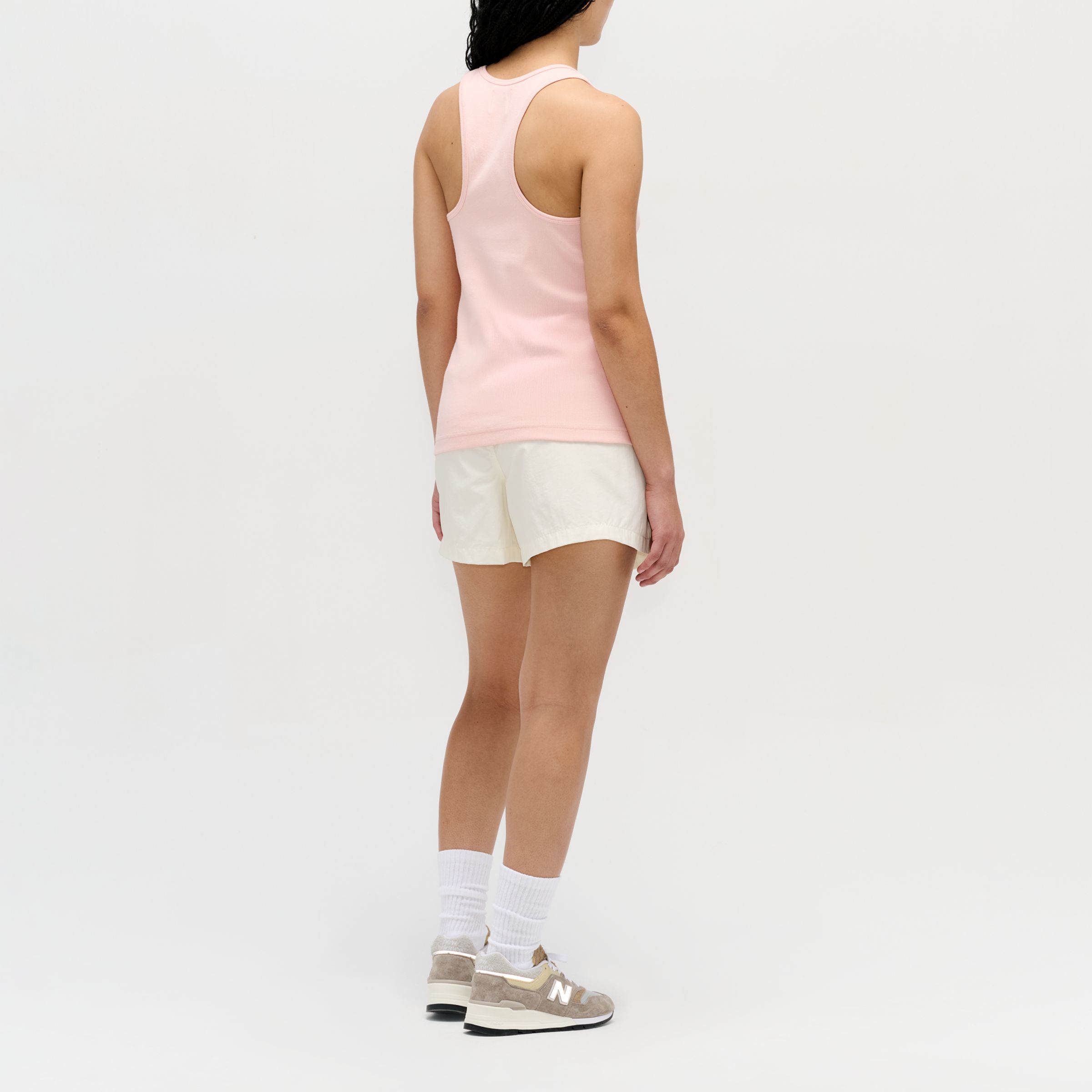 Made in USA Ribbed Tank (Fitted)