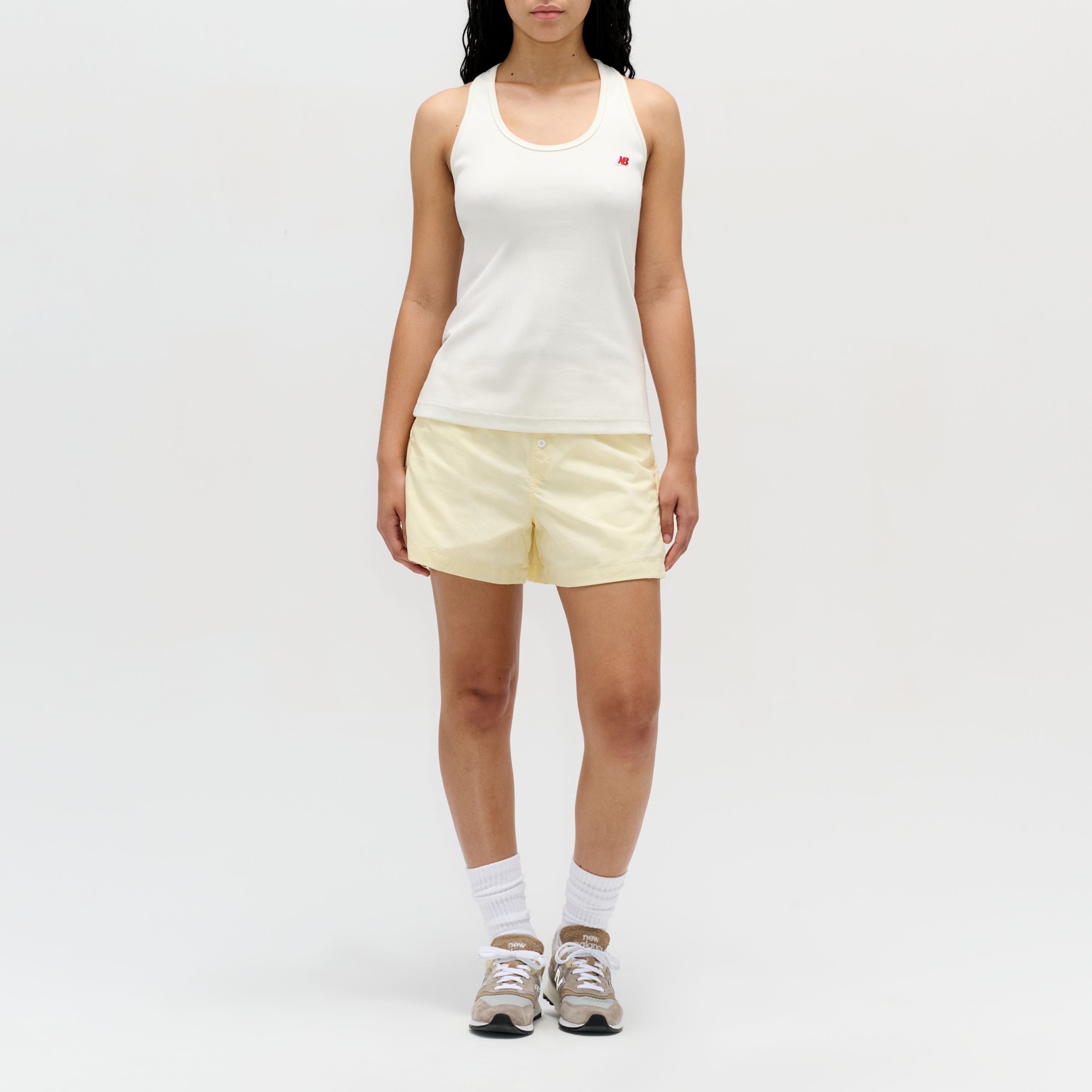 Made in USA Ribbed Tank (Fitted)