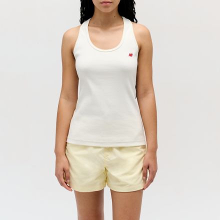 Made in USA Ribbed Tank (Fitted)