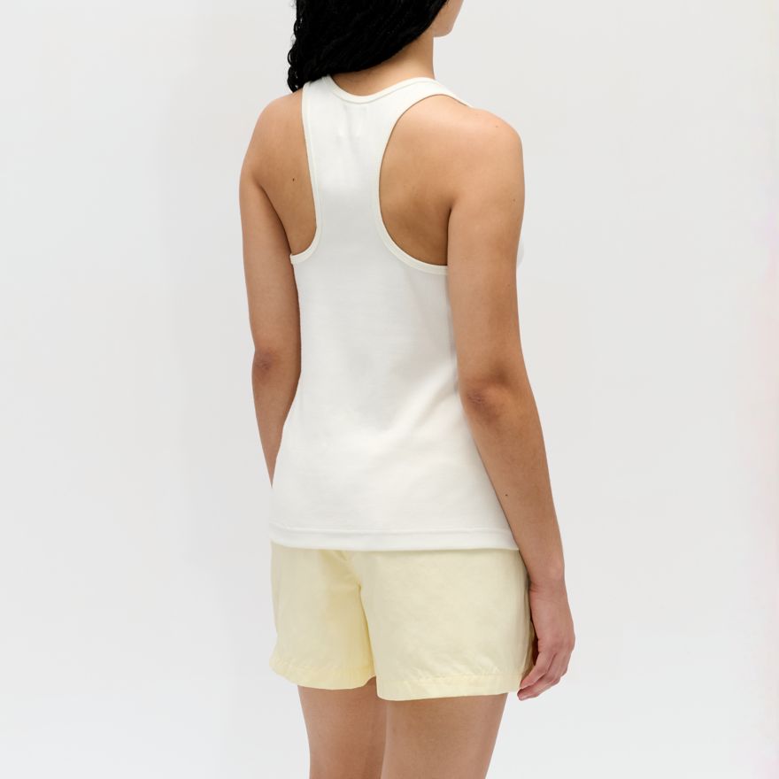 Made in USA Ribbed Tank (Fitted)