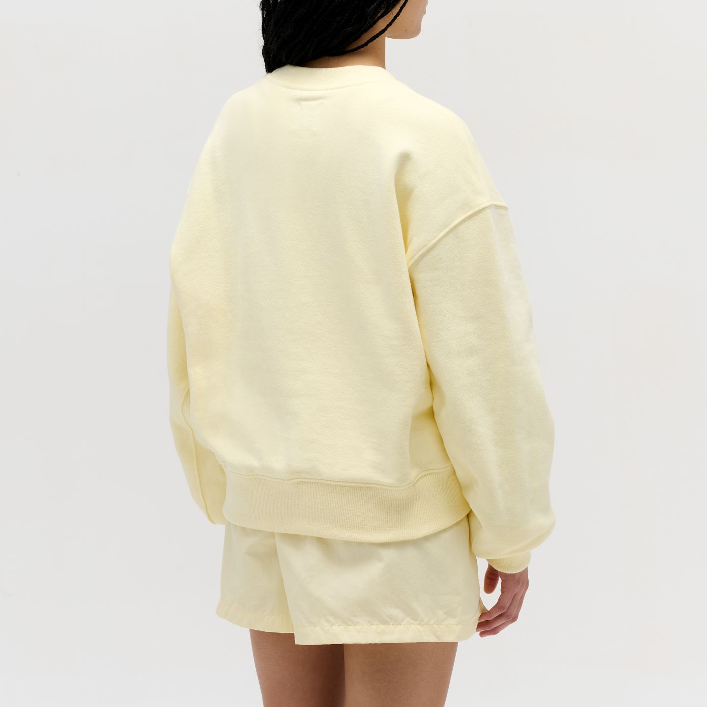 Женский свитшот New Balance Made in USA Crewneck, цвет: Сияющий — фото 4