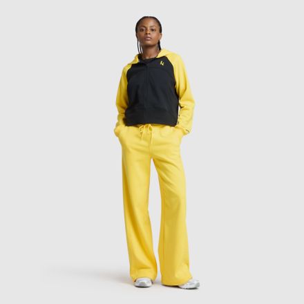 NewJeans ダニエル★関税込★Khakis★FULL ZIP POCKET HOODIE Men's Casual New York Embroidered Colorblock Fleece-lined