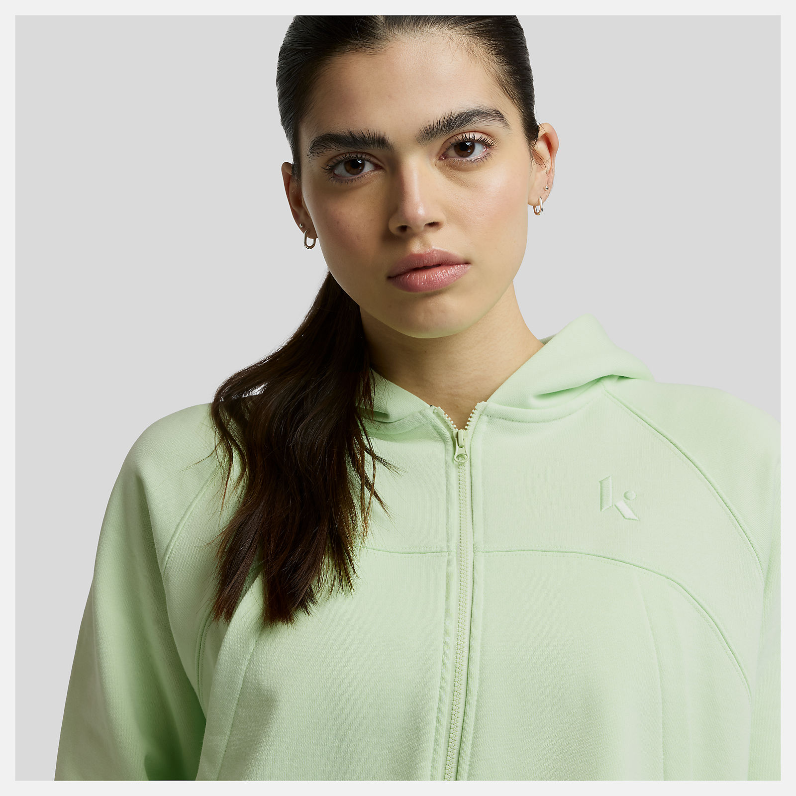 Klutch Women's Full Zip Hoodie - New Balance Klutch Women's Full Zip Hoodie - New Balance