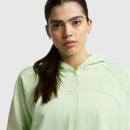 Klutch Women's Full Zip Hoodie, ANGORA, WT51611MEW