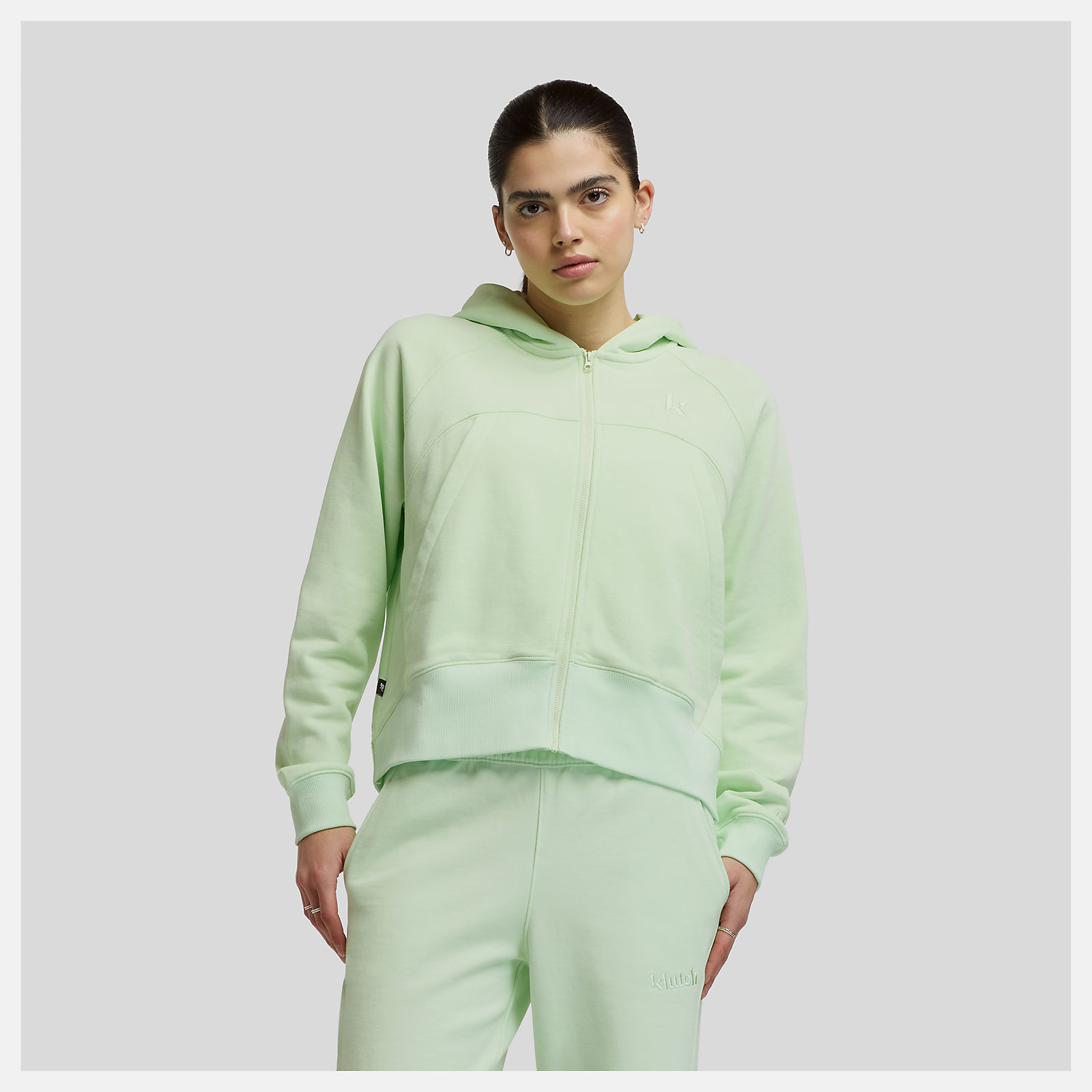 Klutch Women's Full Zip Hoodie - New Balance Klutch Women's Full Zip Hoodie - New Balance