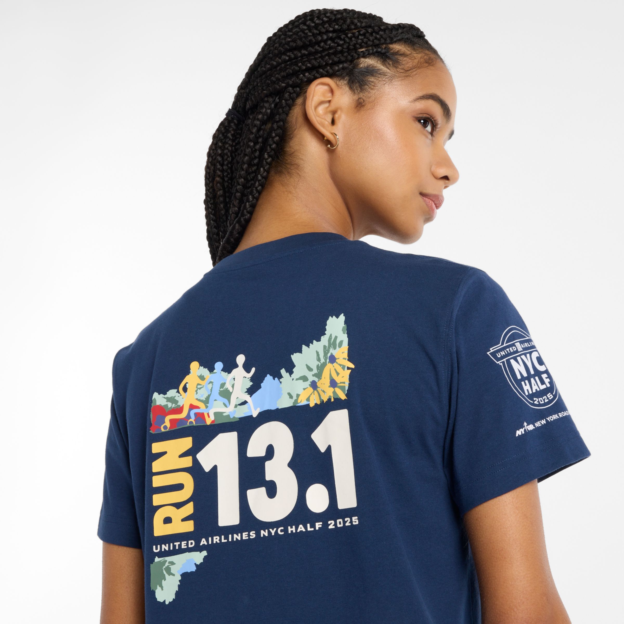 United Airlines NYC Half Graphic T-Shirt