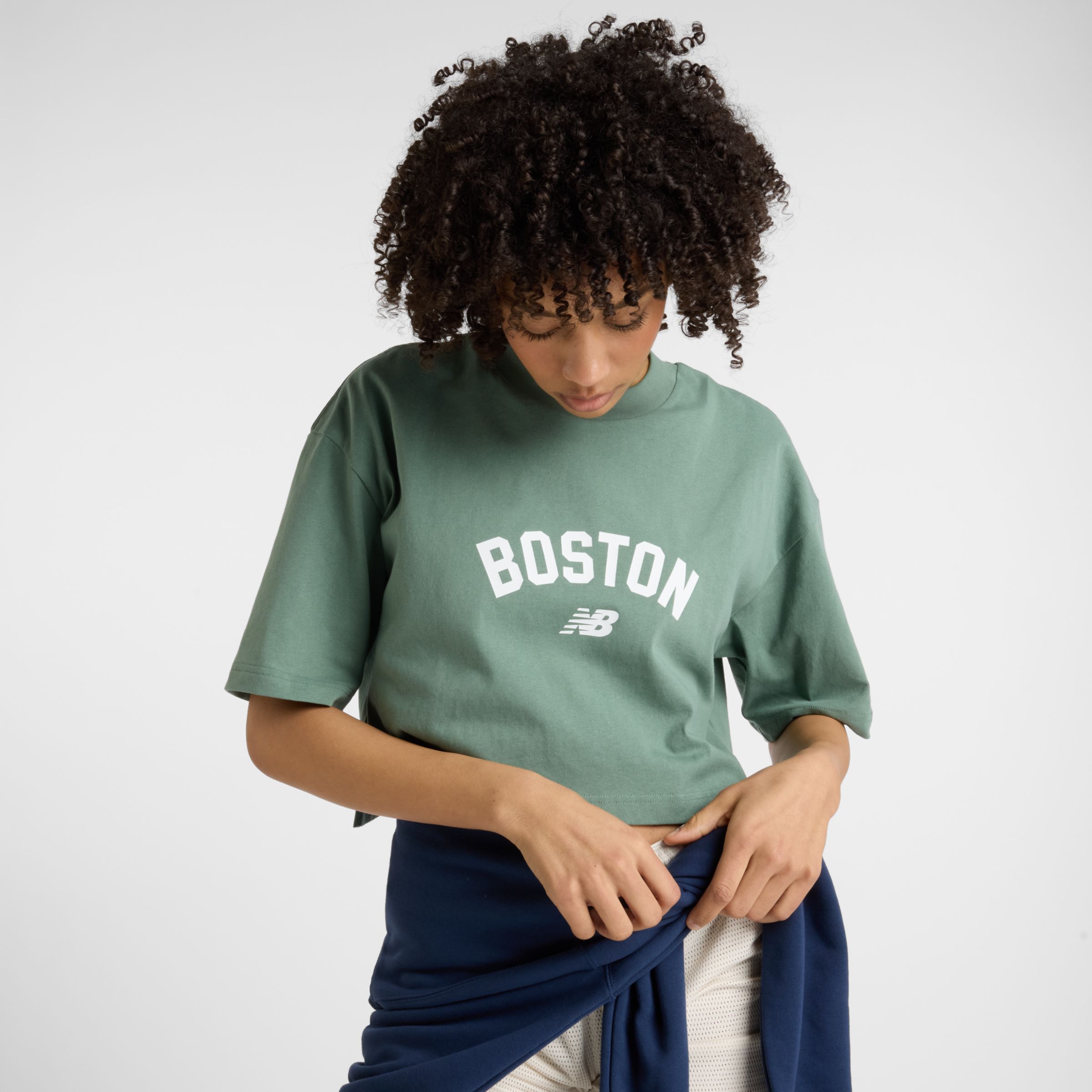 NEW BALANCE WOMEN'S BOSTON HERITAGE T-SHIRT 