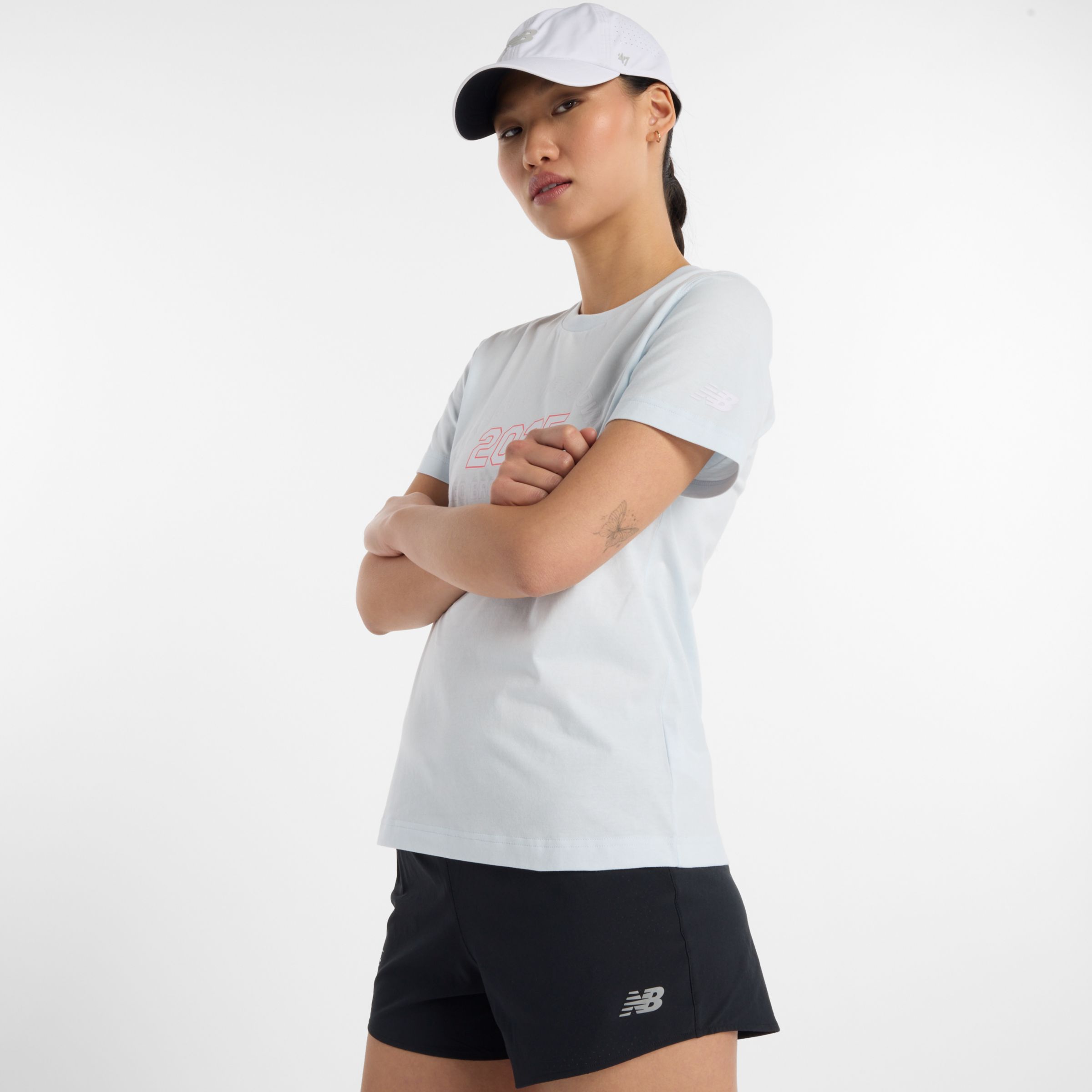NEW BALANCE WOMEN'S RBC BROOKLYN HALF GRAPHIC T-SHIRT 