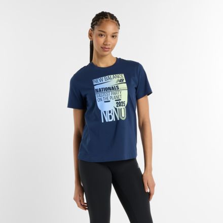 NB Nationals Outdoor Net Logo T-Shirt