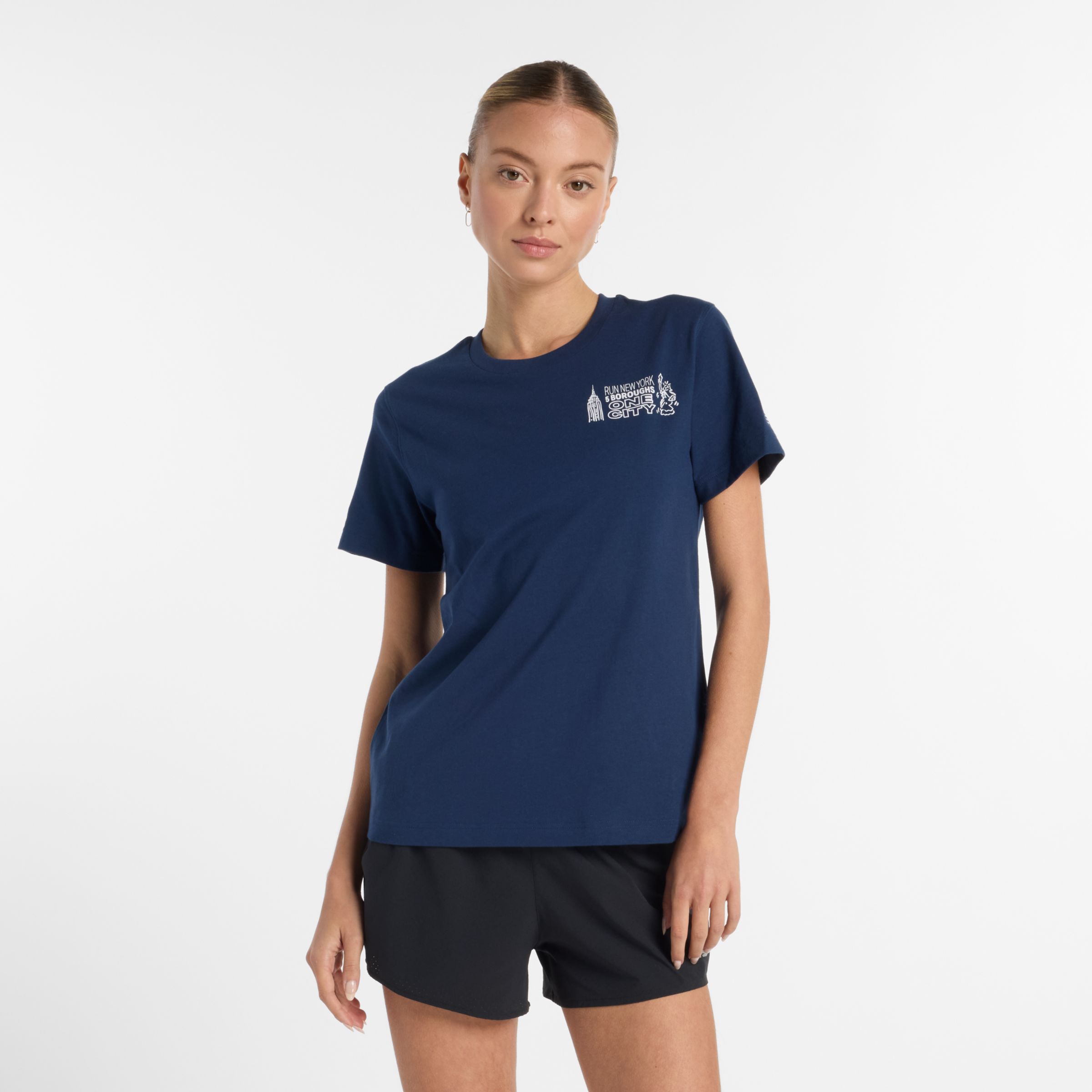 NEW BALANCE WOMEN'S NYRR BOROUGHS GRAPHIC T-SHIRT 