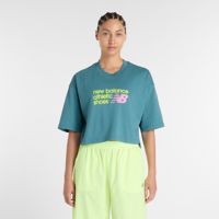 NB Athletics Premium Chest Logo Cropped T-Shirt, , swatch