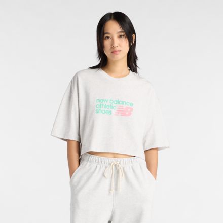 Athletics Premium Chest Logo Cropped T-Shirt, BOYSENBERRY, WT51908AF2