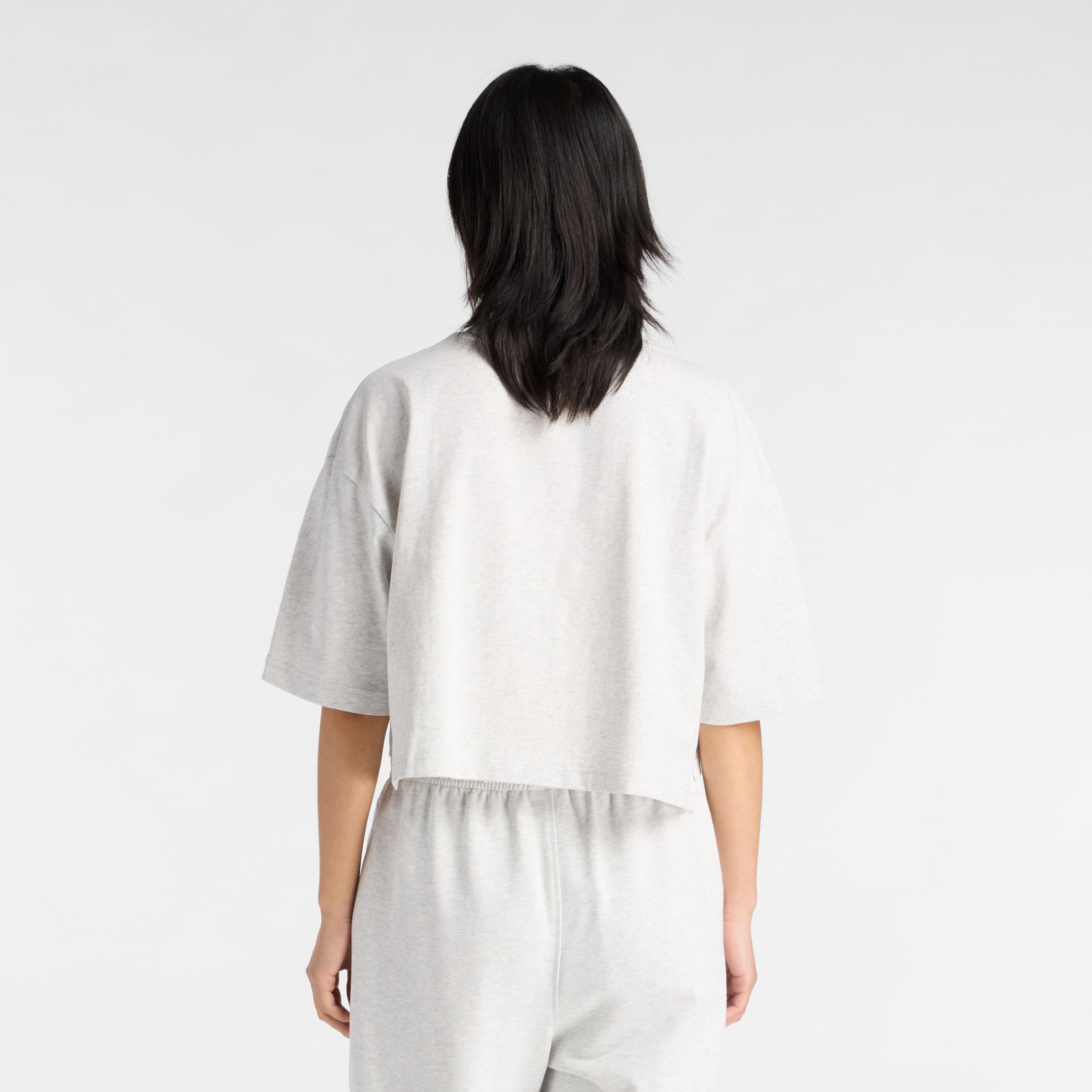 Athletics Premium Chest Logo Cropped T-Shirt