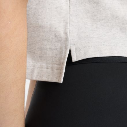 Athletics Premium Chest Logo Cropped T-Shirt