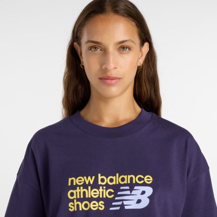 Athletics Premium Chest Logo Cropped T-Shirt