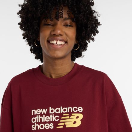 T-shirt court Athletics Premium avec logo sur la poitrine