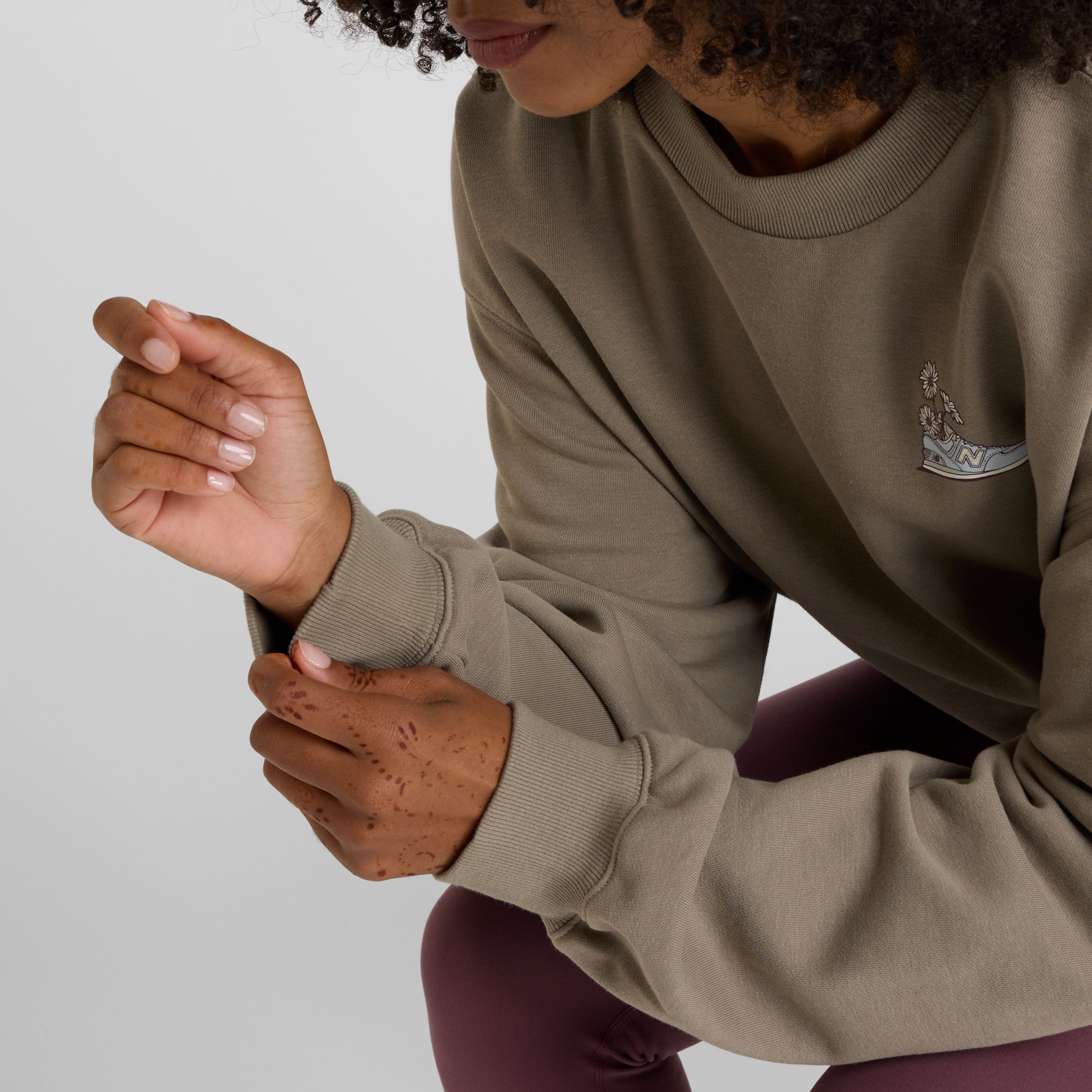 Flower Shoe Crew 圓領上衣