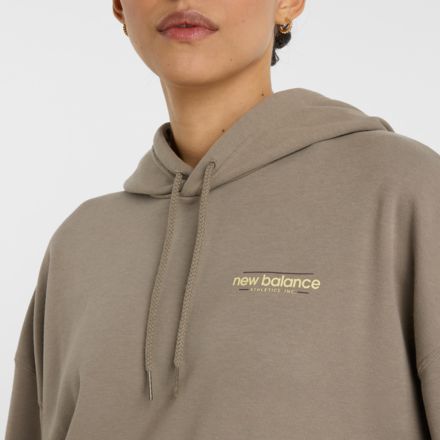 ニューバランス New Balance Multi Color Logo Hoodie レディース パーカー スウェット Linen Multi Color Logo Hoodie - Joe's New Balance Outlet