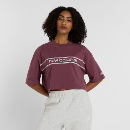 Athletics Linear Logo T-Shirt, ARID STONE, WT51921FDP