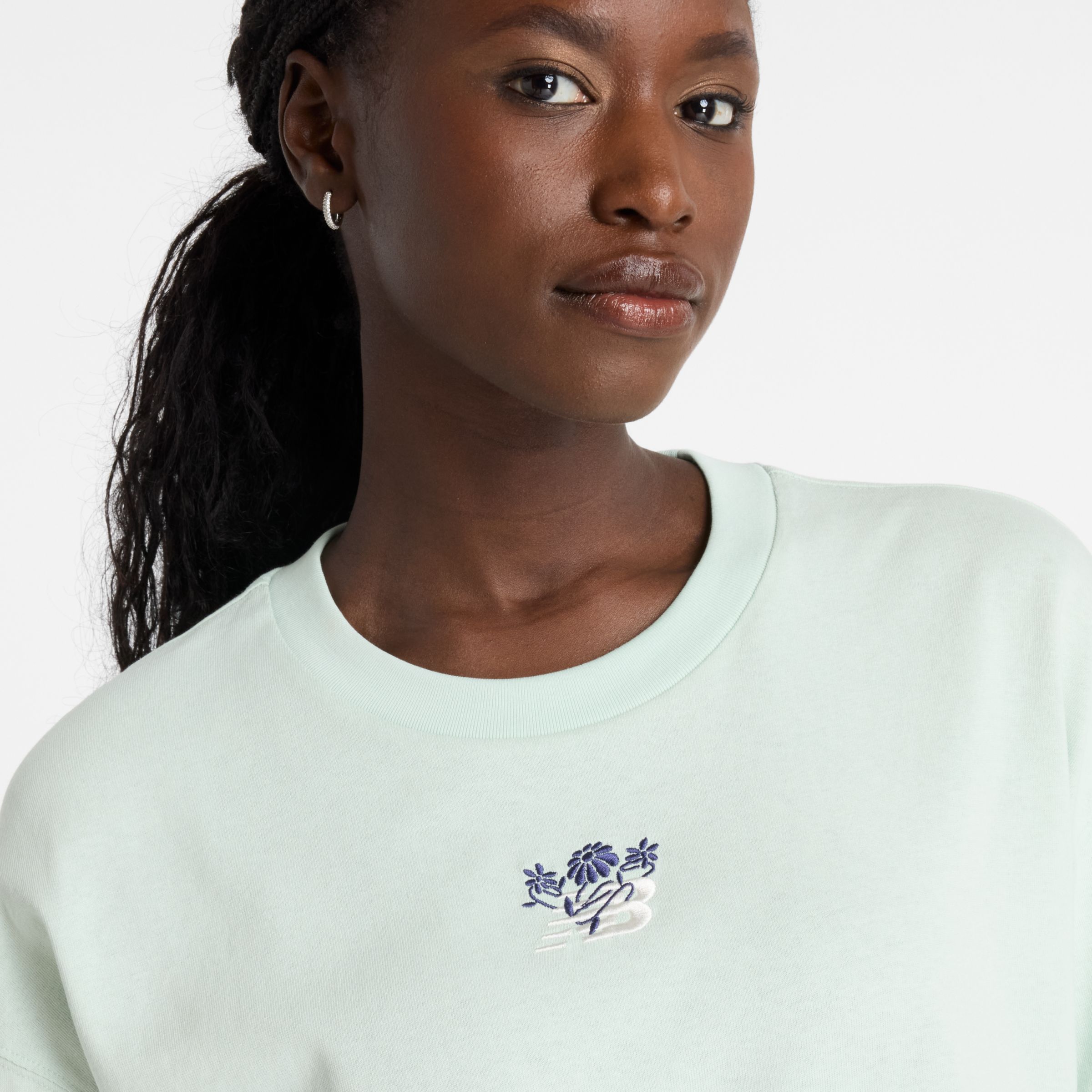 Athletics Flower Oversized 圓領上衣