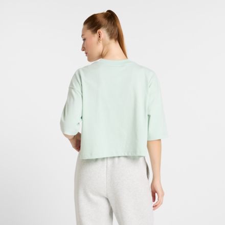 Athletics Flower Cropped T-Shirt