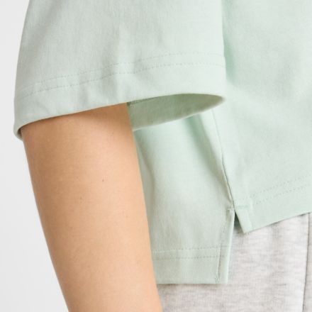 Athletics Flower Cropped T-Shirt