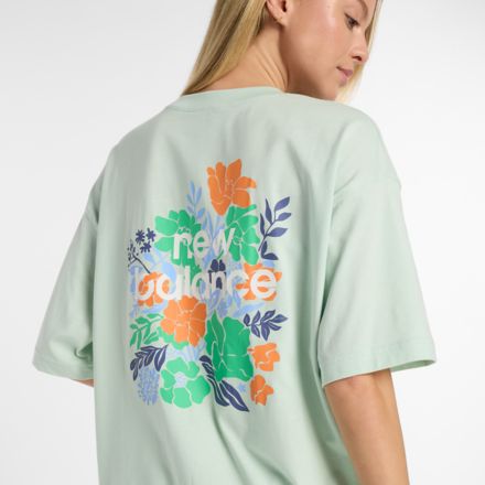 Flower Oversize T-Shirt, CLAY ASH, WT51930CYS