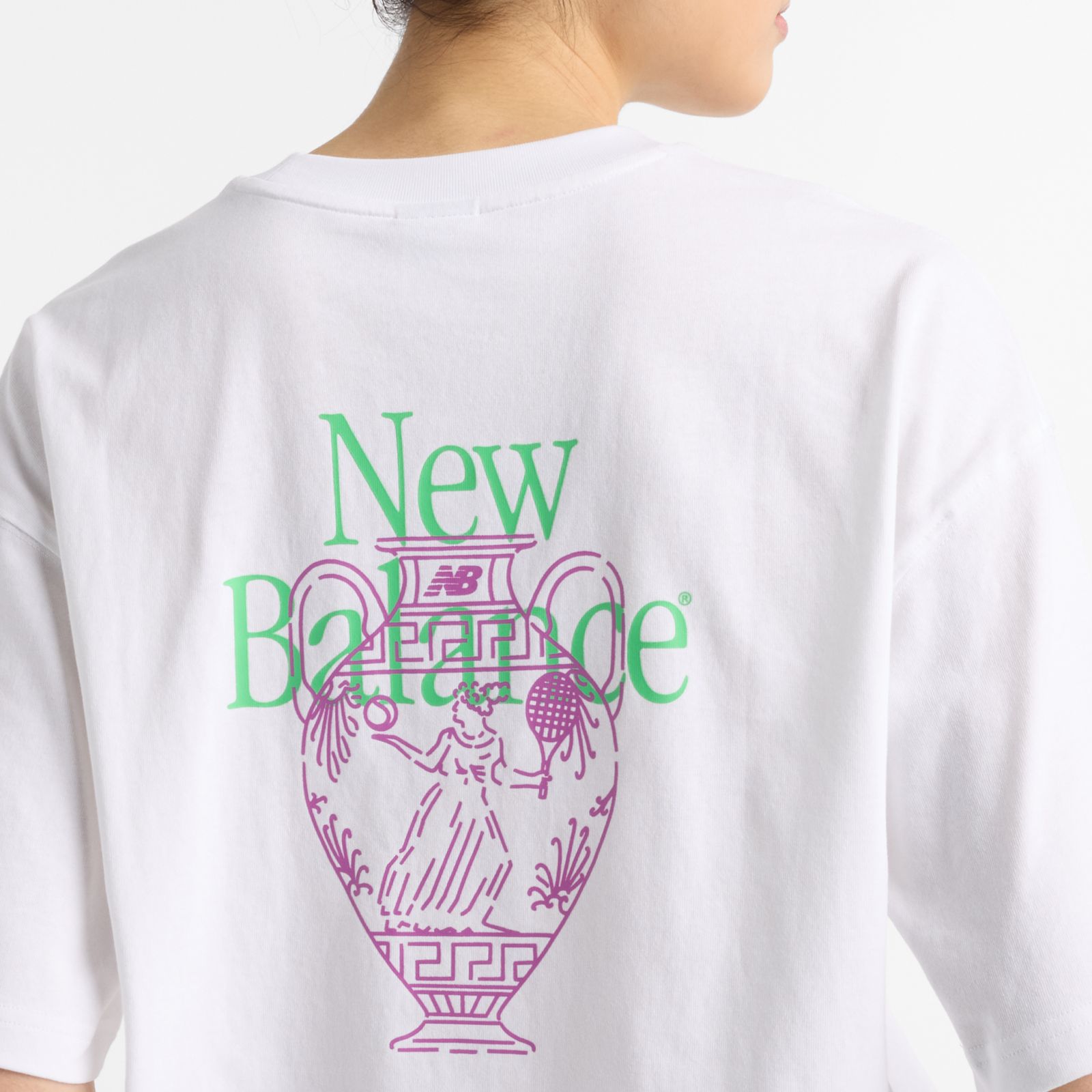 Женские футболки New Balance Debut Vase T-Shirt — фото 2