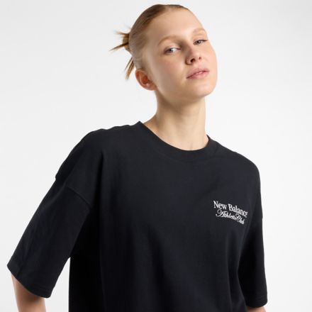 Linear Graphic Oversized T-Shirt
