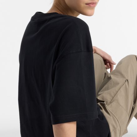 Linear Graphic Oversized T-Shirt