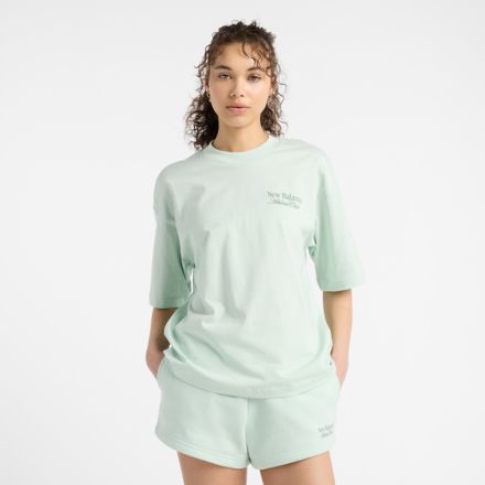 Linear Graphic Oversized T-Shirt